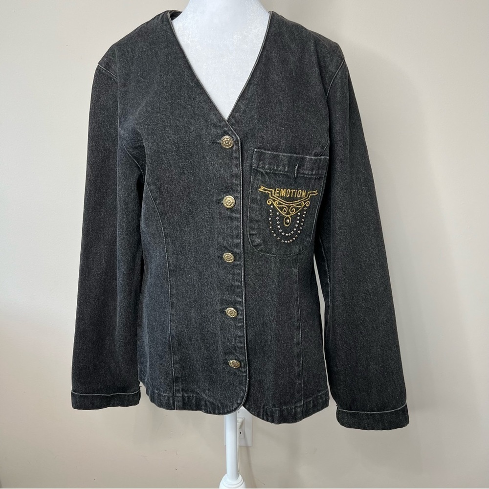 Oakbrook Vtg Women's Jacket Blazer Denim